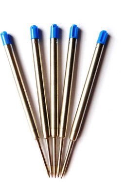 

Swarnalekha Metal Jotter Ballpoint BLUE Ball Pen Refill(Pack of 5)