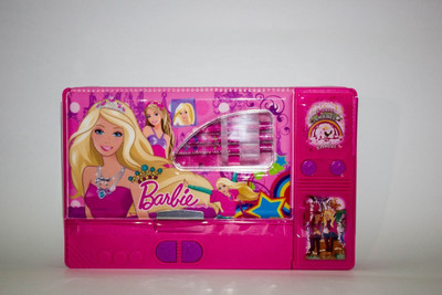 

Shopkooky Best for Return Gift/ Birthday Gift Barbie Multi Purpose Art Plastic Pencil Box(Set of 1, Pink)