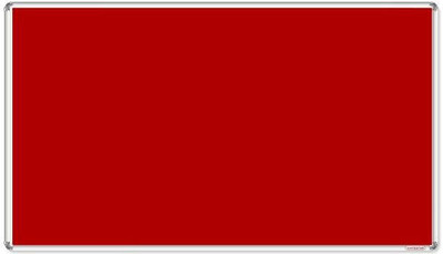 

JUSTO HIGH QUALITY 2X1,5 RED NOTICE BOARDS LIGHT WEIGHT ALUMINIUM FRAME JRB002 NOTICE BOARD Bulletin Board(RED)