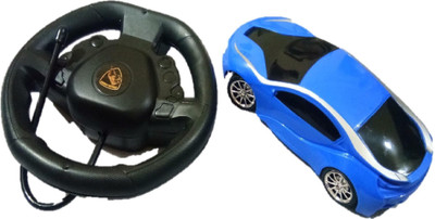 

Parvcart Steering Remote Control Car for Kids(Blue)