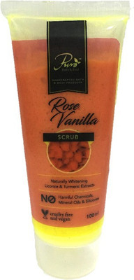 

Puro Body & Soul Rose Vanilla Whitening Scrub(100 ml)