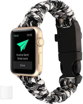 J Replacement Watch Strap D7_03 Smart Watch Strap(Black), Black;grey