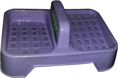 

Swami Bathroom Soap Holder (Purple)