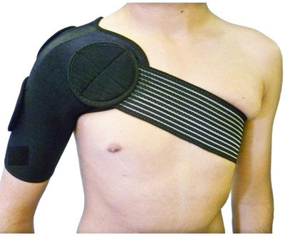 

Tima Stay FIT AND FINE Neoprene Shoulder Support (, Black) Shoulder Support (, Black