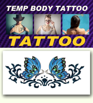 

smilendeal Smilendeal_T2583 Buterfly Temp Body Tattoo(Buterfly)