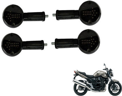 MOCKHE Front, Rear LED Indicator Light for Suzuki Bandit(White)