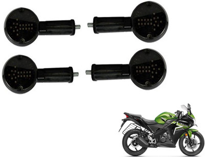 MOCKHE Front, Rear LED Indicator Light for Honda CBR 150R(White)