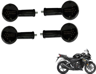 MOCKHE Front, Rear LED Indicator Light for Honda CBR 250R(White)