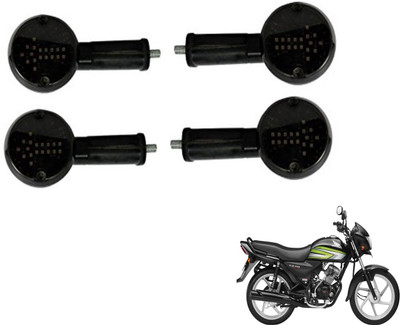 MOCKHE Front, Rear LED Indicator Light for Honda CD(White)