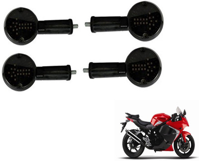 MOCKHE Front, Rear LED Indicator Light for Hyosung GT250R(White)
