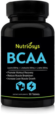 

Nutriosys BCAA - 1200mg (90 Tablets)(90 No)