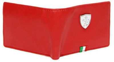 

ALTON Boys Casual Red Artificial Leather Wallet(6 Card Slots)