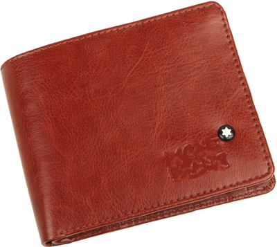

ALTON Men Casual Brown Genuine Leather Wallet(4 Card Slots)