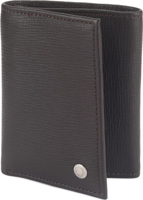 

Hidesign Men Brown Genuine Leather Wallet(6 Card Slots), Brown marsala