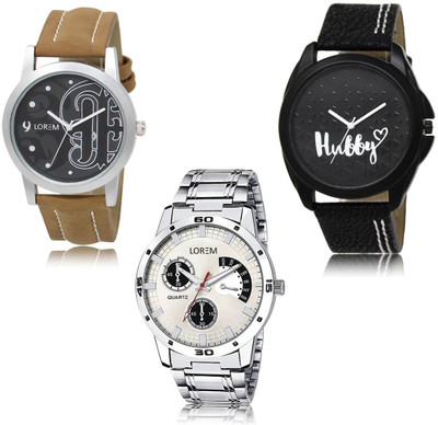 LOREM Analog Watch  - For Men