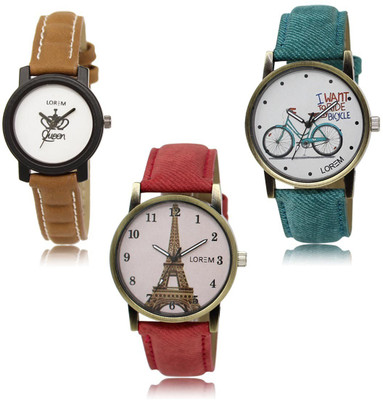 

LOREM LR-209-229-230 Watch - For Men & Women