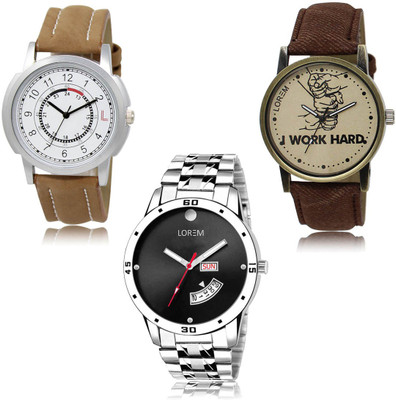 LOREM Analog Watch  - For Men