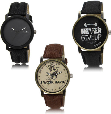 LOREM Analog Watch  - For Men
