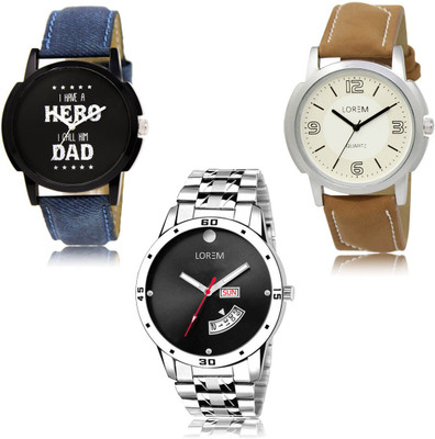 LOREM Analog Watch  - For Men