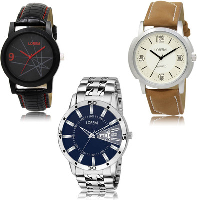 LOREM Analog Watch  - For Men