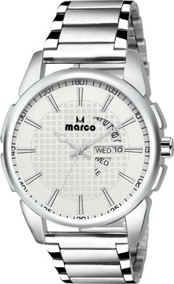 

MARCO EXCLUSIVE DAY N DATE 39CH MR 032 WHITE Watch - For Men