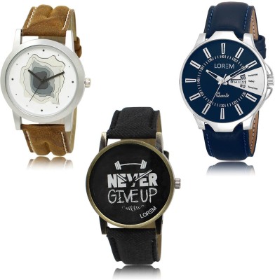 LOREM Analog Watch  - For Men