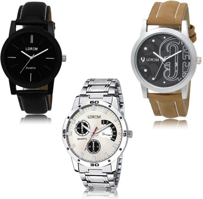LOREM Analog Watch  - For Men
