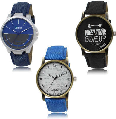 LOREM Analog Watch  - For Men