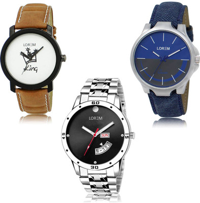 LOREM Analog Watch  - For Men
