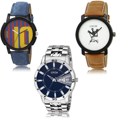 LOREM Analog Watch  - For Men