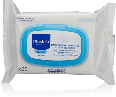 

Mustela Facial Cleansing Cloths - 25Pk (Pack of 2)(2 Pieces)