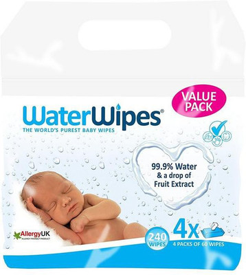 

Water Wipes 99.9% water - 60 Wipes
