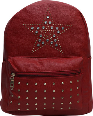 

BeeFashionable Dgn589Backpack 13 L Backpack(Red)