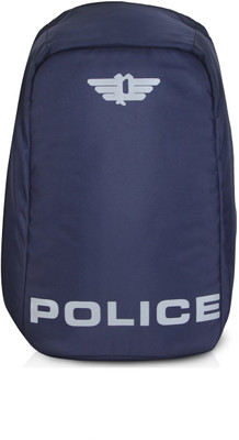 

Police Hull Anti theft 25 L Laptop Backpack(Blue), Navy