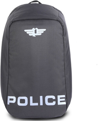 

Police Hull Anti theft 25 L Laptop Backpack(Grey)
