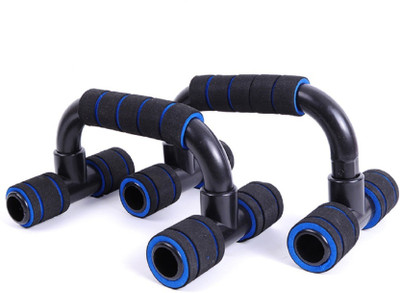 

Moonshine I-type Home Gym Push-ups Stands Handles Set 2pcs Push-up Bar(Blue)