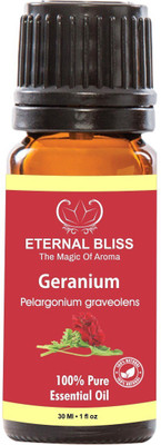Eternal Bliss Geranium Essential Oil, 100% Pure, & Undiluted (30ML)(30 ml)
