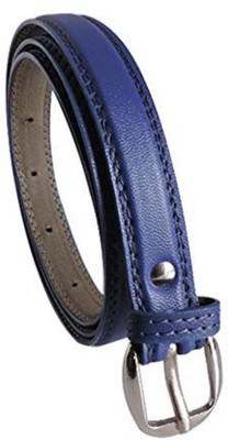 

PINKIT Women Casual Blue Genuine Leather Belt