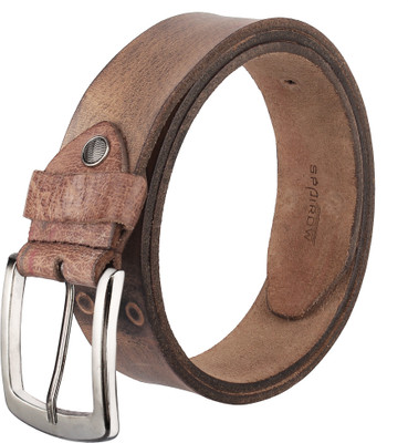 

Spairow Men Casual Brown Genuine Leather Reversible Belt, Grey