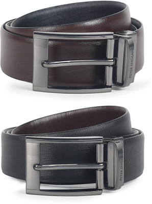 

Peter England Men Black Genuine Leather Belt, Peter England Men Casual Black, Brown Genuine Leather Belt, Peter England Men Black Genuine Leather Belt