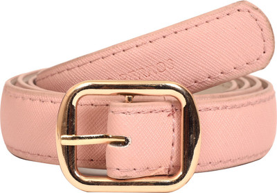 

Lino Perros Women Casual Pink Artificial Leather Belt