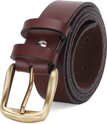 

Elligator Men Formal Brown Artificial Leather Belt