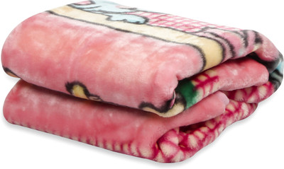 

Instabuyz Cartoon  Swadding Baby Blanket(Woollen Blend, Multicolor