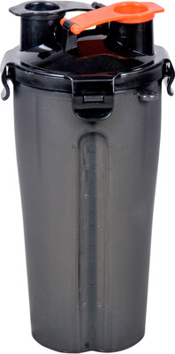 

KEWROR shaker bottle, Leak proof, 500 Shaker(Pack of 1, Black)