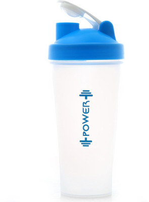 

Kurvz Premium Blue Protein Shaker Motivational Logos Gym Bottle 600ml with Spring Ball 600 Shaker(Pack of 1, Blue)