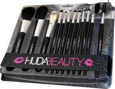 

Huda Beauty ORIGINAL PROFESSIONAL 12 MAKE UP BRUSHES SET(Pack of 12)