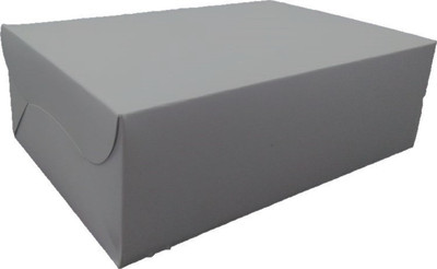 

Royal Look Corrugated Paper ,White Paper Box Eco friendly, light weight, folded Box, Size 22*15*7 cm (L*W*H), 180 GSM White paper Box Packaging Box(Pack of 25 White)