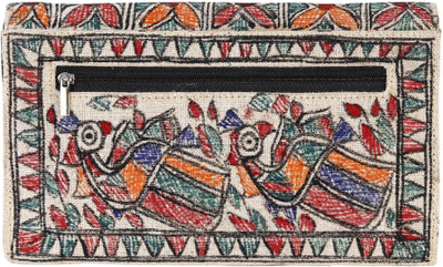 

iMithila Casual, Party, Formal Beige, Multicolor Clutch