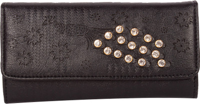 

DN Enterprises Party Black Clutch