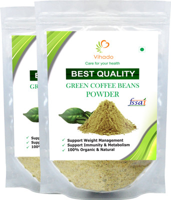 

VIHADO Best Quality Premium Green Coffee Powder For Weight Loss - (Pack of 2) Instant Coffee 50 g(Pack of 2)